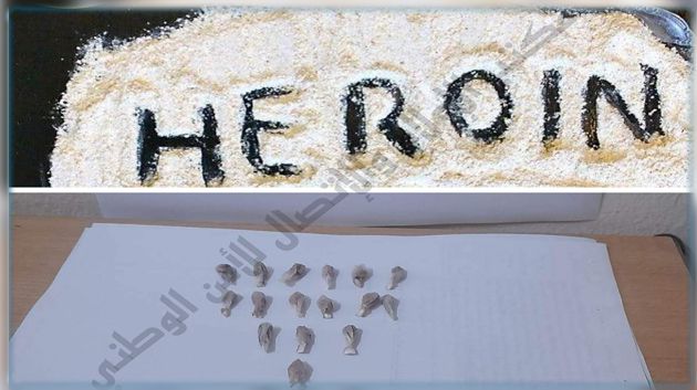  القبض على مروّج مخدّرات بحوزته 16 لفافة من مخدّر 