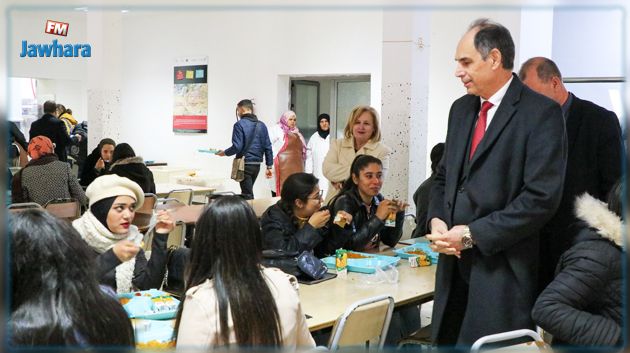 وزير التعليم العالي والبحث العلمي في زيارة فجئية إلى المطعم الجامعي بالرابطة 