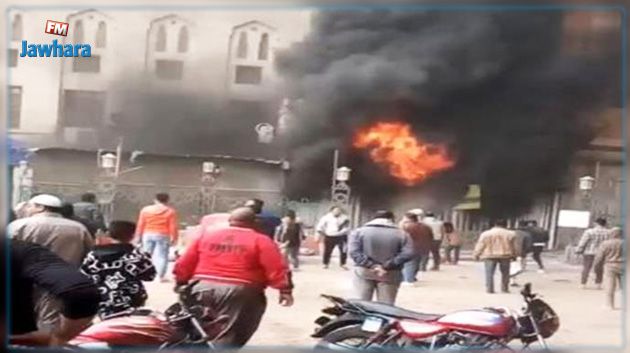 مصر: قتلى وجرحى في حريق هائل داخل مستشفى