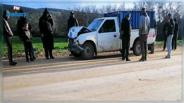 جندوبة : إصابة 8 عاملات فلاحيات في حادث مرور 