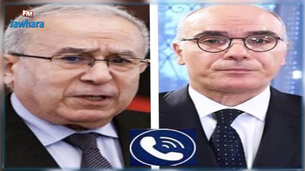 وزير الخارجية يجري مكالمة هاتفية مع نظيره الجزائري