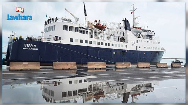 وصول أول رحلة بحرية للمسافرين من طرابلس الى جرجيس