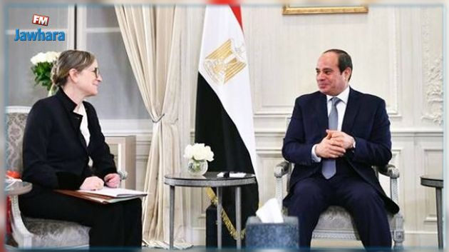 السيسي يؤكد في لقائه ببودن دعمه لجهود الاصلاح في تونس