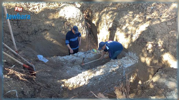 القيروان: اكتشاف أثري جديد لقناة مياه قرب معلم فسقية رقادة (صور)