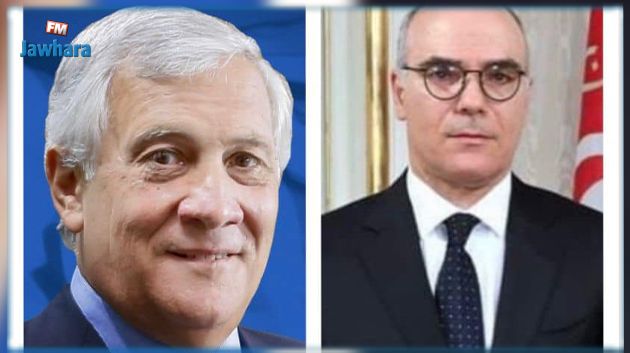 وزير الخارجية يتلقّى مكالمة هاتفية من نظيره الايطالي