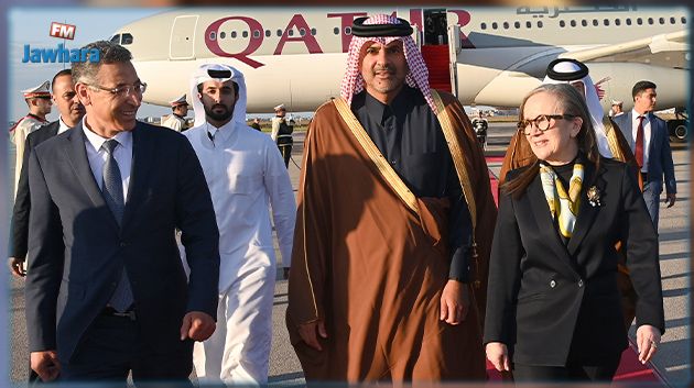  في زيارة عمل ليومين: رئيس مجلس الوزراء في دولة قطر يصل تونس