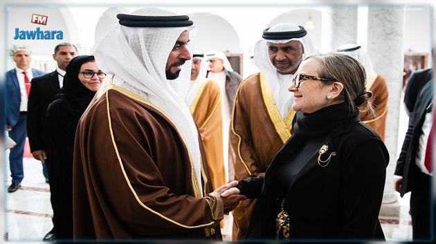 بودن تودّع نائب رئيس مجلس الوزارء الإماراتي والوفد المرافق له