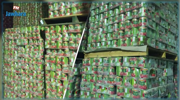 القيروان: حجز 116832 علبة طماطم لدى صاحب محل لبيع المواد الغذائية 