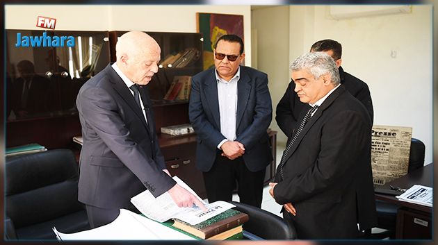 سعيّد أثناء زيارة الى مقر لابراس: لا تفريط في المؤسسات العمومية 