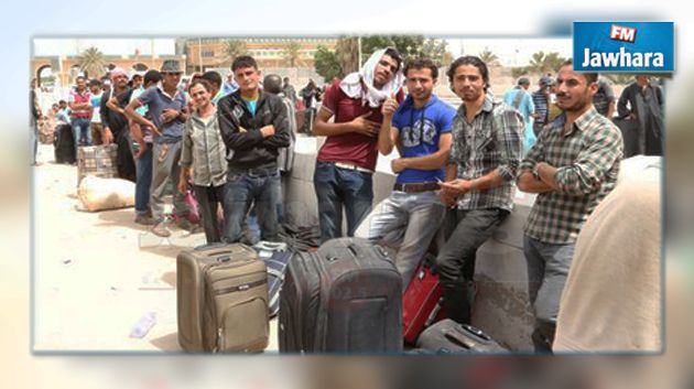 وصول 183 من المصريين العالقين بليبيا  إلى معبر راس جدير