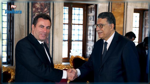 بودربالة يستقبل عضوا بمجلس النواب الليبي وبالبرلمان العربي 