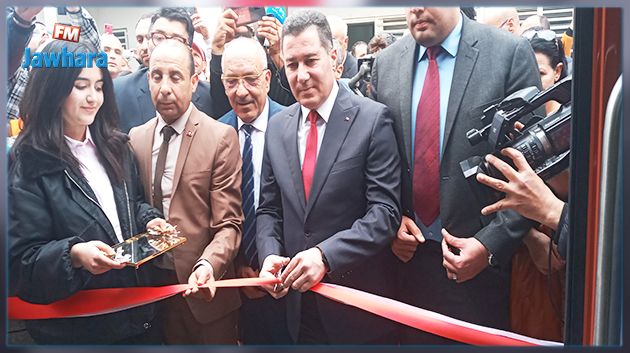 وزير النقل يفتتح الخط الحديدي السريع الرابط بين بوقطفة وبرشلونة 