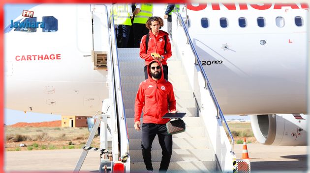 وصول بعثة المنتخب الوطني إلى بنغازي
