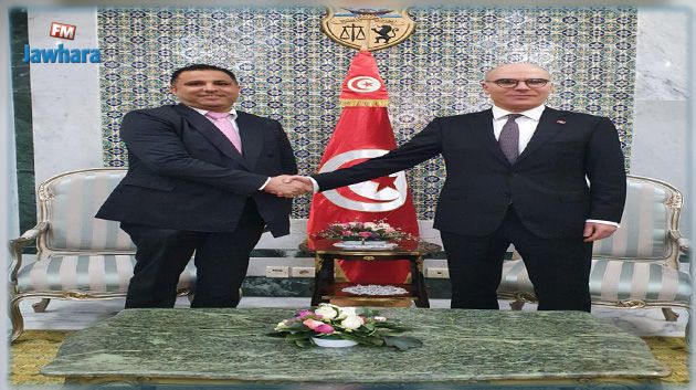 وزير الشؤون الخارجية يلتقي القائم بأعمال سفارة ليبيا بتونس
