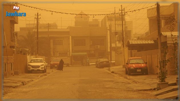 العراق: تسجيل أكثر من 500 حالة اختناق جرّاء العواصف الترابية