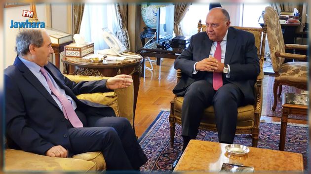 وزير الخارجية السوري في القاهرة لأول مرة منذ 10 سنوات