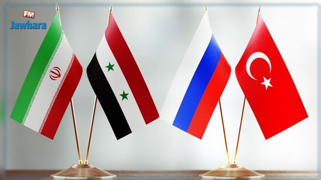 اجتماع بين تركيا وروسيا وإيران وسوريا في موسكو