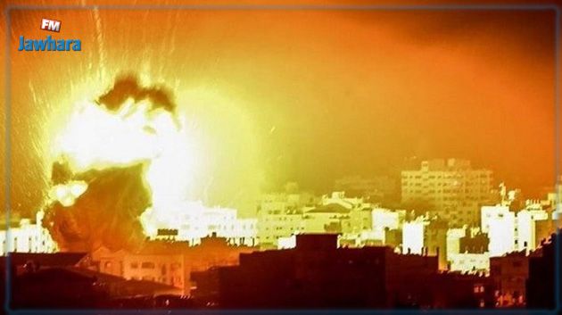 الكيان الصهيوني يقصف مواقع تابعة لحماس في غزة