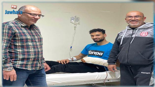 كرة اليد : تدخل جراحي ناجح للاعب منتخب الأواسط و النجم الساحلي رسلان الكتل