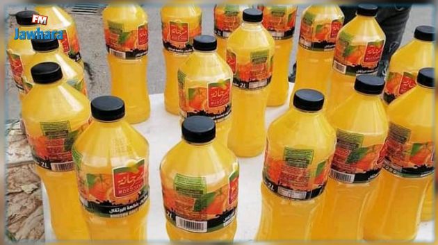 توزر: حجز 584 لترا من العصائر والمشروبات الغازية المحتوية على ملوّنات محظورة