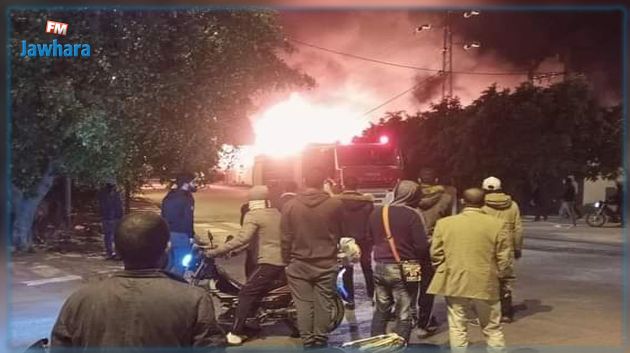 صفاقس : حريق بوحدتين صناعيتين بعقارب
