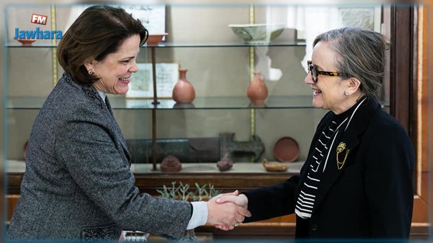 رئيسة الحكومة تستقبل نائبة رئيس اللجنة الوطنية لمكافحة الارهاب