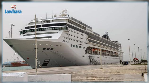   ميناء حلق الوادي: وصول أوّل رحلة سياحية بحرية إلى تونس (فيديو)