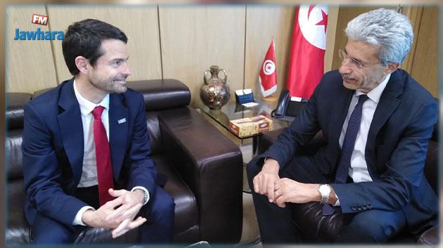 وزير الإقتصاد ومدير عام مؤسسة Expertise France يتباحثان فرص تعزيز التعاون