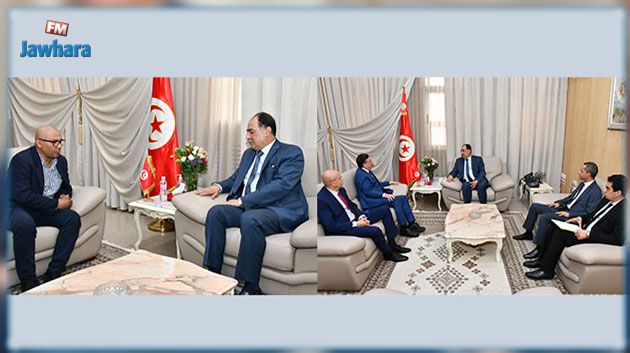 وزير الداخلية يلتقي رئيس جامعة مديري الصحف وممثّل منظّمة 'مراسلون بلا حدود' بتونس