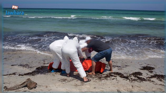 انتشال جثث 17 مهاجرا خلال 4 أيام من شاطئي ملولش والشابة‎‎