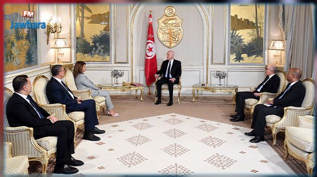 رئيس الجمهورية يستقبل وزيريْ الخارجية والمواصلات اللّيبيّيْن
