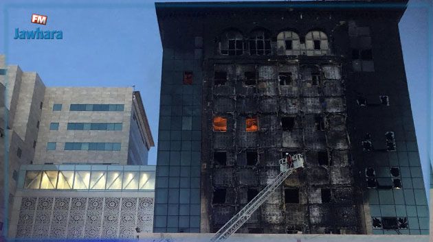 حريق بالمقر الاجتماعي لأحد البنوك: فتح بحث عدلي 