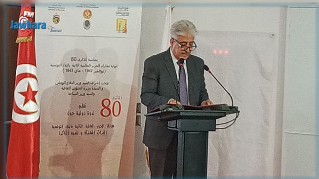 وزير الدفاع يشرف على احياء ذكرى انتهاء الحرب العالمية II بموقع أوذنة الأثري 