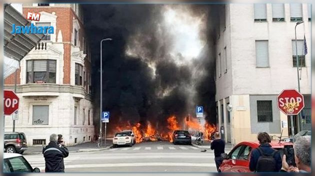 إيطاليا.. انفجار شاحنة وسط مدينة ميلانو 