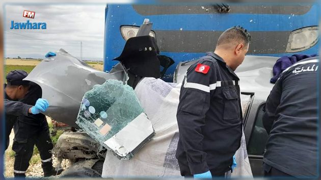 وادي مليز: وفاة امرأة وابنتها في اصطدام سيارتها بقطار