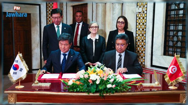 توقيع مذكرات التفاهم للتعاون الاقتصادي بين تونس وكوريا
