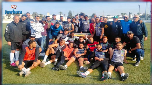 الاتحاد الرياضي بقصور الساف يحقق الصعود الى الرابطة الثالثة مستوى أول