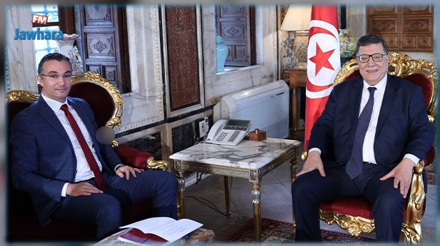 استعراض مشاغل المرفق القضائي محور لقاء بودربالة برئيس نقابة القضاة