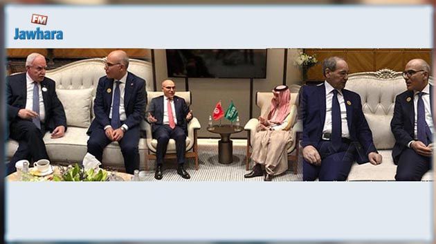 وزير الخارجية يجري محادثات مع نظرائه في سوريا وفلسطين والسعودية