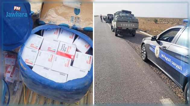 مدنين: إحباط محاولة تهريب 75 ألف حبة دواء مخدر