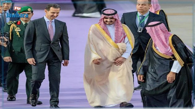 وصول الرئيس السوري بشار الأسد إلى جدة (فيديو)