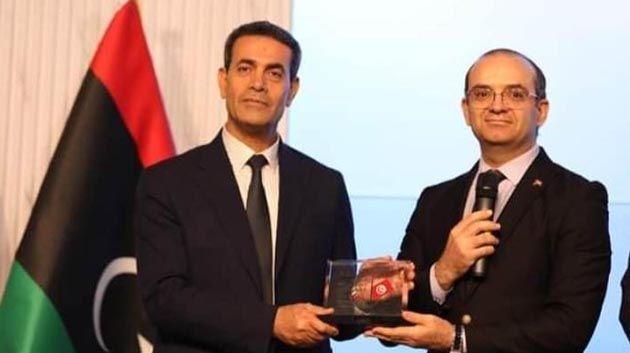 رئيس الهيئة العليا للانتخابات يلتقي نظيره الليبي بطرابلس