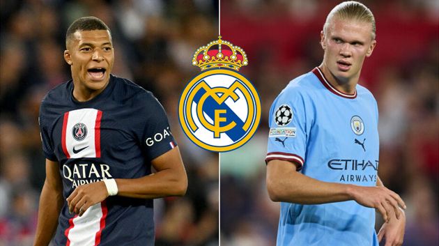صحيفة بريطانية: ريال مدريد سيختار من بين هالاند ومبابي لإعادة بناء الفريق