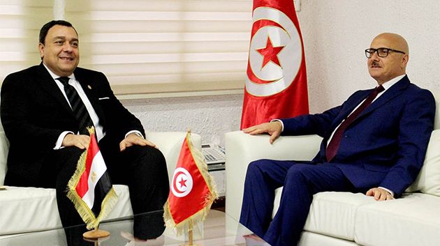 تكثيف التعاون المشترك محور لقاء وزير الفلاحة بسفير مصر بتونس