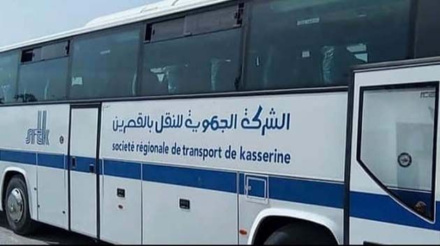 القصرين: تعزيز أسطول الشركة الجهوية للنقل بـ5 حافلات مزدوجة جديدة