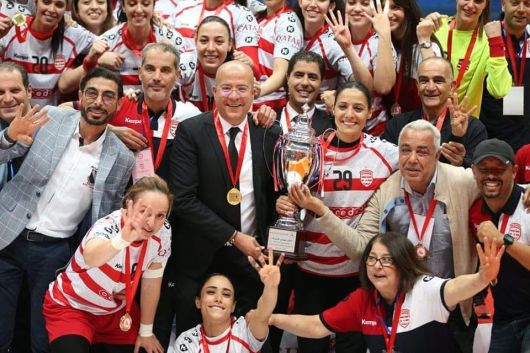 كرة اليد : فتيات النادي الإفريقي تتوجن بكأس تونس