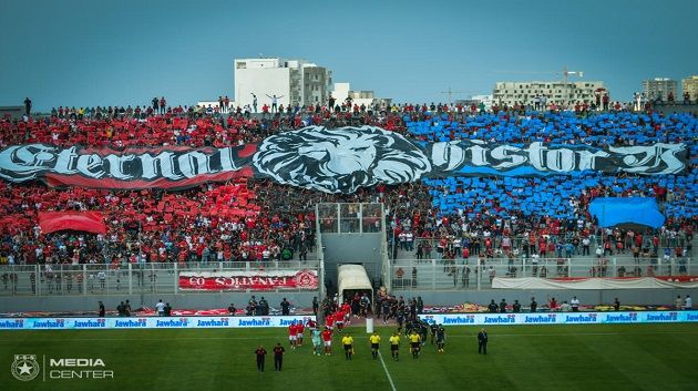 النجم الساحلي يتوجه بالشكر الى جماهيره بعد مباراة الترجي