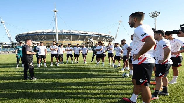 المنتخب الوطني : حصة تدريبية أولى استعدادا لمواجهة غينيا الاستوائية و الجبالي اخر الوافدين