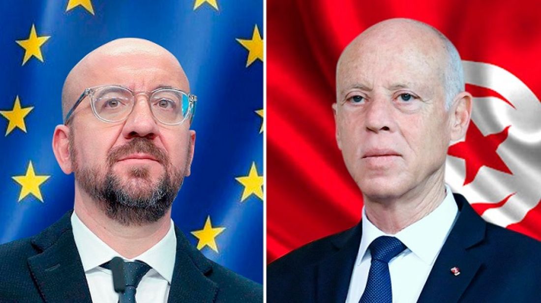 ملف الهجرة غير النظامية محور اتصال هاتفي بين سعيد ورئيس المجلس الأوروبي ملف الهجرة غير النظامية محور اتصال هاتفي بين سعيد ورئيس المجلس الأوروبي