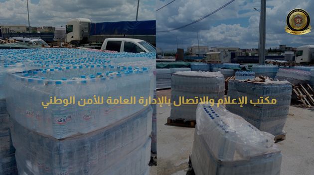 بن عروس: حجز كمية هامة من المياه المعدنية مُخزنة بصفة عشوائية